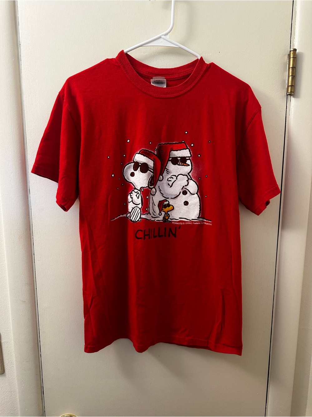 Peanuts Gildan Snoopy “Chillin” Christmas Shirt